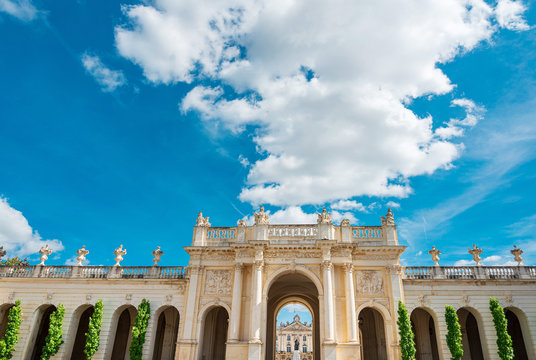 NANCY, FRANCE - June 23, 2018: Street view in Nancy city, France