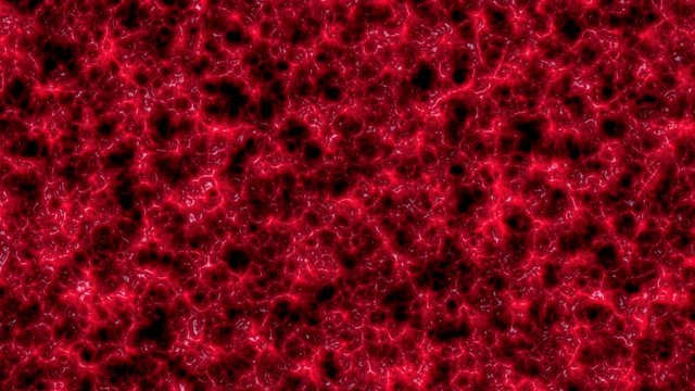 Texture of brain tissue, Organic surface and Blood vessels, animation 3D rendering