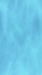 Background of abstract white color smoke isolated on blue color background. The wall of white fog. 3D illustration