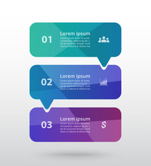 Vector lines arrows infographic.