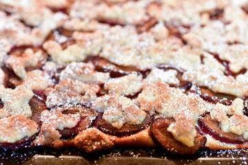 Zwetschgenkuchen backen