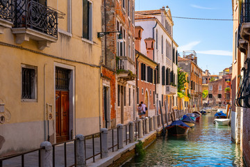 Fototapeta na wymiar Picturesque view of Venice Grand Canal
