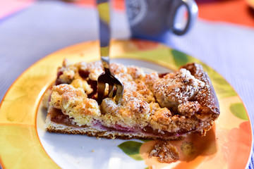 Zwetschgenkuchen backen