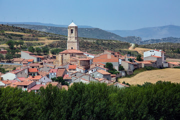 Fototapeta premium Castel de Cabra in the province of Teruel - Spain