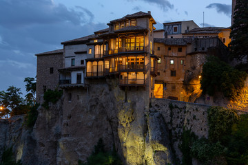 Fototapeta na wymiar Hanging Houses of Cuenca - La Mancha - Spain
