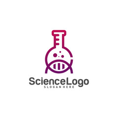 Lab Logo Design Concept Vector. Creative Lab Logo Template. Icon Symbol