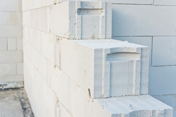 Aerated concrete blocks