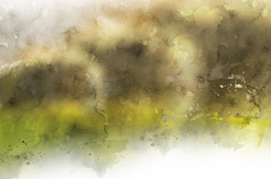 Abstract Watercolor Camouflage Background for Textures and Backgrounds.