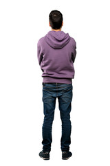 Handsome man with sweatshirt
