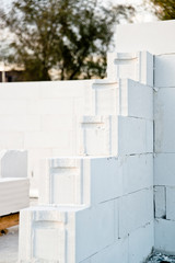 Aerated concrete blocks