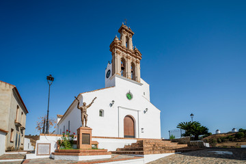 Church in Sanlucar de Guadiana, Andalusia, Spain