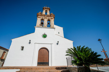 Fototapeta premium Church in Sanlucar de Guadiana, Andalusia, Spain