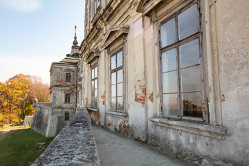 Fototapeta na wymiar Pidhirtsi Castle, Lviv region, Ukraine
