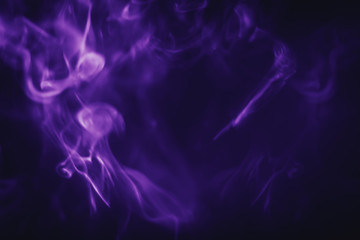 Purple smoke