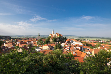 Obraz premium Mikulov chateau, South moravia, Czech republic