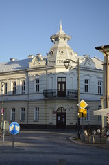 Mielec ,rynek ,kamienice w Mielcu ,zabytkowe kamienice Mielec , rynek w Mielcu © Szymon