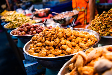 dried fruits in the market