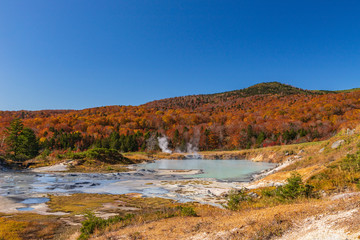 Towada Hachimantai National Park in autumn