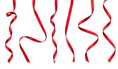 red ribbon bow celebration decoration