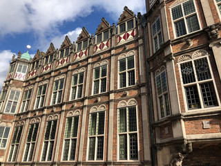 Fototapeta na wymiar City hall of Arnhem in Gelderland