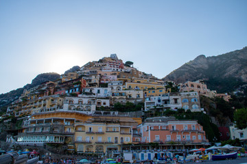 view of Positano italy