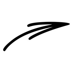 Bow arrow hand drawn illustration