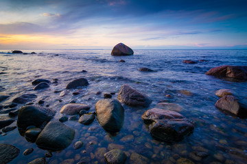 Sonnenuntergang am Meer - Ostsee auf Insel Rügen