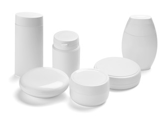  white cream container jar beauty moisturizer tube soap