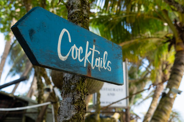  cocktails plate on the beach of Sri Lanka