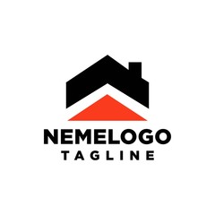 Table logo furniture company vector home