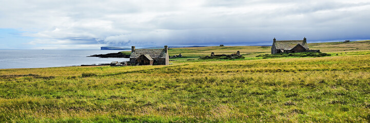 Obraz premium Stroma Island ruins
