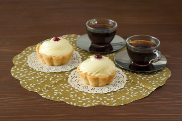 Evening coffe with the home made sweets