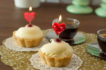 Evening coffe with the home made sweets