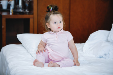 Fototapeta premium Portrait of little girl