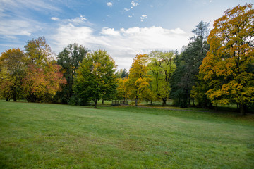 Naklejka premium Spa Park - Marianske Lazne (Marienbad) - Czech Republic