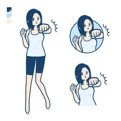 simple tank top woman_Punch