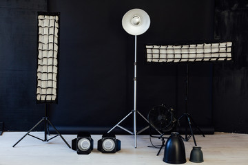 Photo studio equipment flash accessories professional photographer
