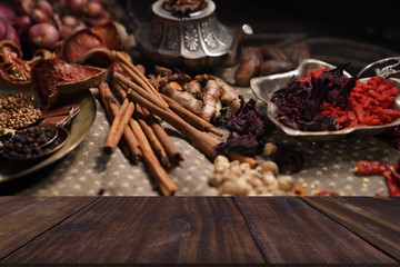 spices herbs seasoning condiment. food ingredient cuisine