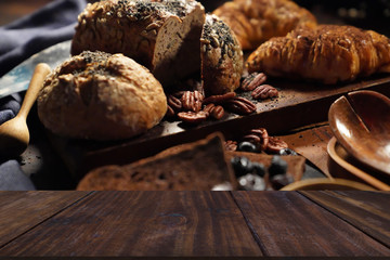 bread pastry bakery dried prunes. baked food
