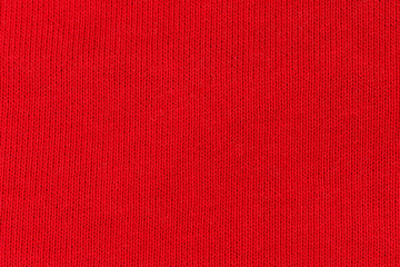 Texture of red textile fabric material with pattern background