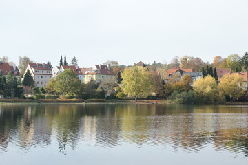 Domki nad Jeziorem Długim w Olsztynie © Rafa