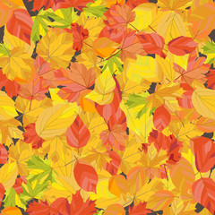 Fototapeta na wymiar Vector image, autumn motifs, texture, background, textile, seamless option, pattern
