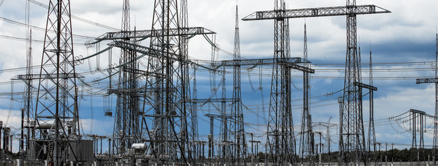 High voltage post or High voltage tower