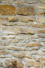 Hauswand aus Sandstein Hintergrund