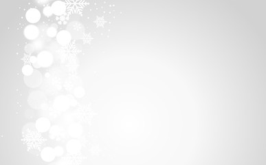 sfondo, elegante, natale, fiocchi di neve, 