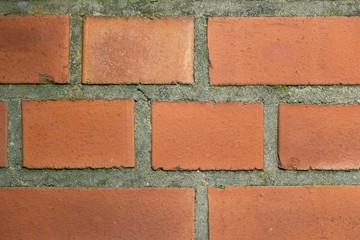 Backsteinwand  Hintergrund