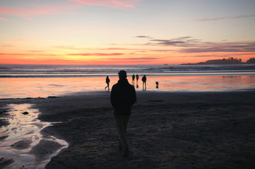 Sunset silhouette 