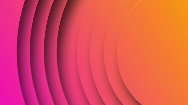 Modern abstract circle animation background