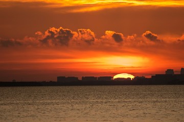 Fototapeta premium Sunrise Tampa bay 