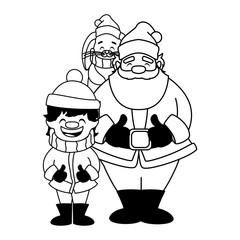 card of christmas in white background